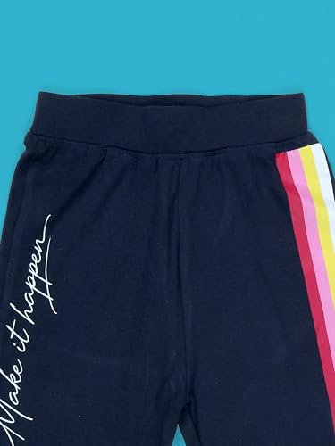 Image of KiddoPanti Girls Knee Length Cycling Shorts Pack of 2