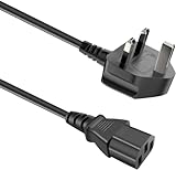Power Cable Replacement for Cambridge Audio AXA35 CXA81 CXA81-80 EVO 150 Alva Duo Amplifier AXR100-100 AXR85 AXR85-85 AXR100D Receiver CXN V2 Streamer UK Mains 3pin AC Power Cord Lead Plug