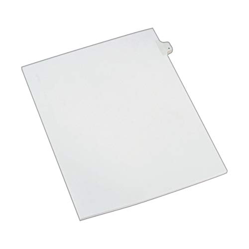 Avery Individual Legal Exhibit Dividers, Allstate Style, 4, Side Tab, 8.5 x 11 inches, Pack of 25 (82202)