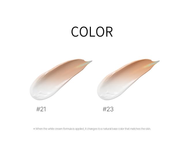 Deproce Color Combo CC Cream SPF50+ PA+++(#21 Natural Beige) I Anti-Wrinkle, Hydrating CC Cream I Strong Glow Effect for Silky, Radiant Skin I Korean Skincare