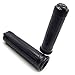 HTTMT MT080-25-BK Black Skull style Hand Grips 1 inch Handlebar Compatible with Harley XL 883 Hugger Sportster Cruiser