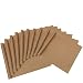 10 sztuk 30 * 40 cm wielokrotnego użytku blachy do pieczenia odporne na olej odporne na szmatkę na olej do piekarnika Mata do pieczenia Mata do przenoszenia ciepła (Color : 10pc brown)