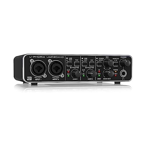 Behringer UMC204HD Audiophile 2X4 Usb Audio/Midi Interface thumb #2