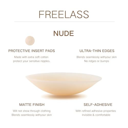 Nipple covers for women Silicone Nipple Covers – Invisible Pasties for Backless and Strapless Outfits, Soft2