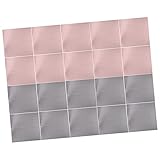 DEARMAMY 20 Feuilles Papier D' Bicolore Enveloppements De Fleurs Papier D' De Fleurs D' De...