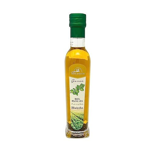 Aceite de Oliva Extra Virgen con Albahaca 250 ml