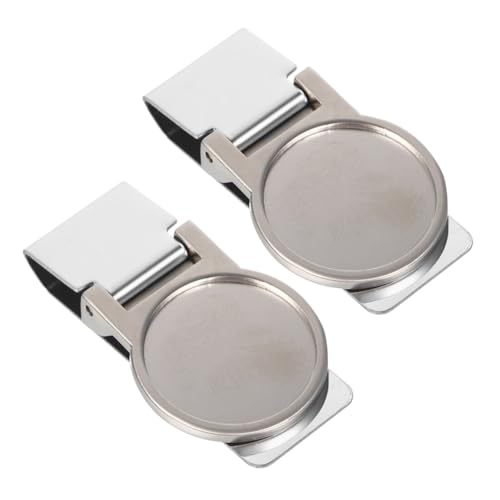 Stainless Steel Wallet Chip Clips Money Clip Wallet Credit Cards Holder Money Storage Clips Credit Card