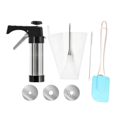 Churro Maker Machine Churrera y Piping Bag Churros Relleno Hueco Churro con una aguja grande y 3 boquillas