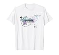 T-shirt a fiori con logo Disney Hannah Montana Maglietta