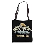 Red Oak North Carolina Mountain Sunset Sunrise NC Tote Bag