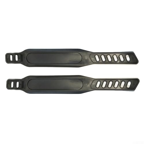 Sicure e stabili: grazie alla loro struttura resistente, queste cinghie per staffa per bicicletta offrono una presa sicura e stabile durante il ciclismo. Mantengono i piedi saldamente in posizione, scivolando o scivolando. Puoi pedalare con sicurezza e concentrarti sulla tua routine di allenamento.