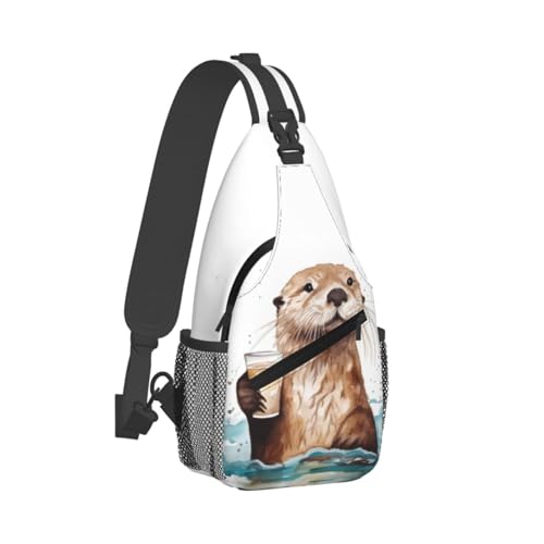 Bolso cruzado casual para hombres y mujeres miniatura 2