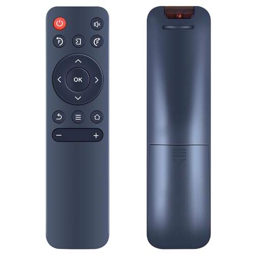 TCNOUMT Neue Ersatz Fernbedienung Kompatibel mit Agreago Tragbar Projektor A3 /VANKYO Performance X3 /WiMiUS P61 Mini Beamer