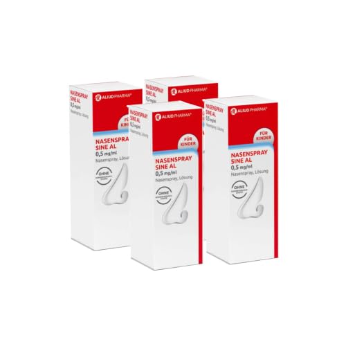 Nasenspray sine AL 0,5 mg/ml bei Schnupfen (4x10ml) Nasenspray sine AL 0,5 mg/ml bei Schnupfen (4x10ml)