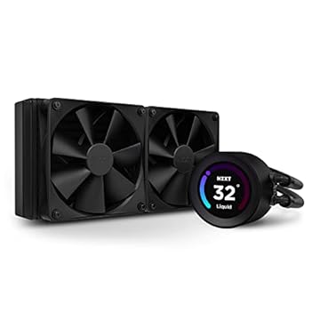 Water Cooler NZXT Kraken Elite 240-240mm c/Display e Radiator Fans Preto