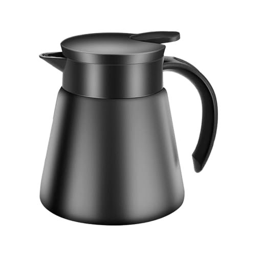 Ollas de café aisladas de acero inoxidable de doble pared de 680/880 ml