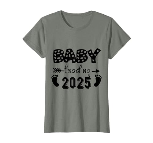 Baby loading 2025, bébé arrive 2025 T-Shirt