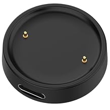 Charger Compatible with Amazfit Active2 A2437/Bip 6 A2435 Sport Smartwatch Adapter Charging Charge Type C