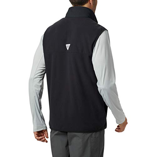 Columbia Men's Harborside Ii Fleece Vest, Black, Large #TOP2