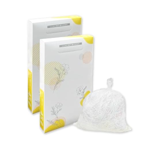 [日本技研工業] 高強度 ゴミ袋 ポリ袋 半透明 45L 200枚 (100枚×2箱 / 0.015mm) 強化素材で薄くても破れにくい 丈夫 引っ張り突き刺しに強い 箱入りでスッキリ収納 HDPE まとめ買い 業務用 家庭用