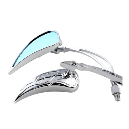 Rétroviseurs Moto Mini Réglables pour Dyna Sportster Softail