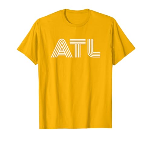 ATL Atlanta GA Design rétro T-Shirt