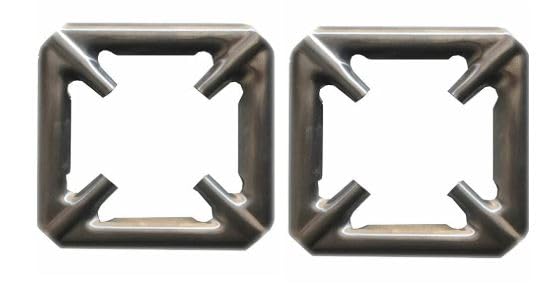 Universal Removable Metal Square Burner Stand Holder for Small Kadai, Bowls, Vessels, Pan, Pots, Utensils, Vagharia, Vati, and Burtan Pack of 2-image-41