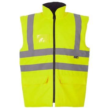 SuperTouch Interactive Gilet haute visibilité, M, jaune, 1