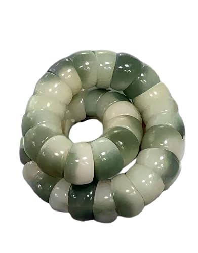Image of Natural Bodhi Seeds Beads Bracelet, Zen Fidget Stretch Color Gradient Bracelet for Mind-Calming, Meditation Practice Beads Accessory for Women and Men