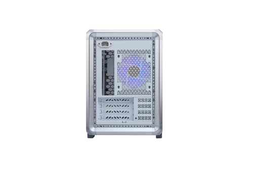 Gabinete Cooler Master MasterFrame 400 Mesh Plata, Tipo Mini Tower, Compatible con Micro-ATX y Mini-ITX, con Paneles de Vidrio Templado y Malla para Refrigeración miniatura 4