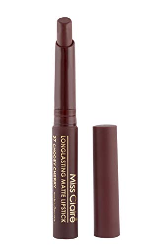 Image of Miss Claire Longlasting Matte Lipstick, Choosy Cherry 27, 2 g
