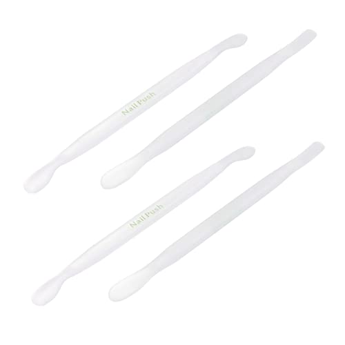 Outanaya Cuticle Set for Nail Care 4pcs Exfoliating Tool Set Nail Pusher Trimmer Rasp Pusher Dead Skin Remover Perfect for Daily Use