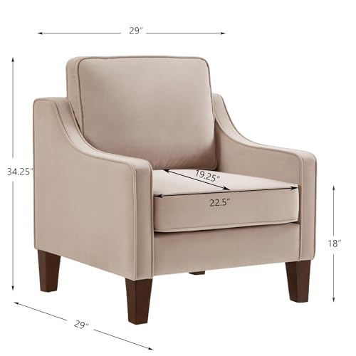 Sillón Acogedor Peluche Taupe miniatura 2