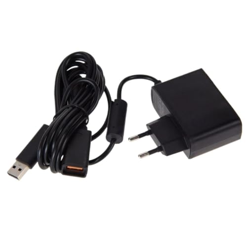 Adaptador Kinect Xbox 360 para solucionar problemas de encendido con cable de enchufe EU 6