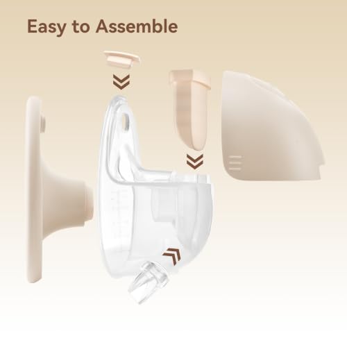 Image of Replacement Parts for Eufy Breast Pump, Compatible with Eufy S1 Pro, S1, E20, E10, Includes 6PCS Duckbill Valves & 4PCS Diaphragms & 4PCS Spout Caps