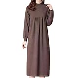 [セカンドルーツ] タック ワンピース ニット フロント タイト 大人 上品 秋冬 かわいい きれいめ シンプル ファッション オシャレ おしゃれ ワンピ オフィス カジュアル 暖かい 旅行 外出 プレゼント アタタカイ セクシー ナチュラル ニット ワンピース ミモレ丈 長い袖 ミモレ ミディアム トップス お呼ばれ 着痩せ 謝恩会 無地 小さめ 茶 ブラウン 3A-R15-BRL