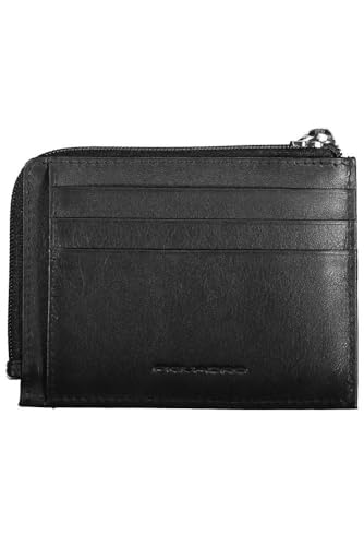 Piquadro Men's Akron Coin and Credit Card Holder, Black2