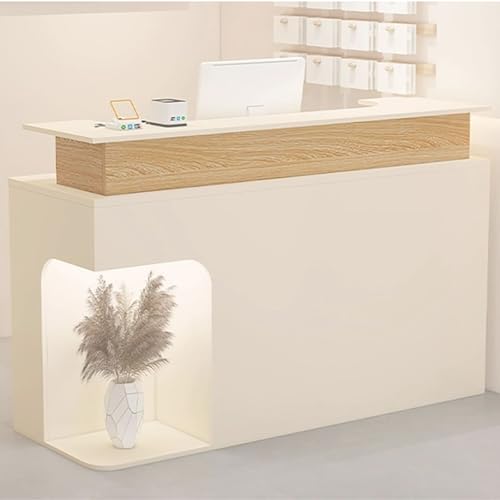 Slish - Escritorio reclinable de 120 cm con armario y Der perfecto para tiendas de ropa, Beau Salons Retais, diseño moderno y funcional