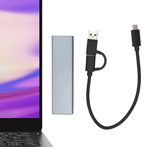 Caja externa para M.2 SSD con interfaz USB 3.1 y cubierta de aluminio miniatura 6
