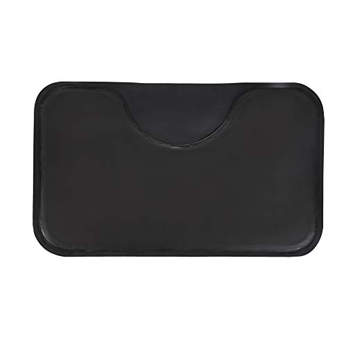 Amazon Basics 3 Ft. X 5 Ft. Salon & Barber Shop Chair Anti-Fatigue Floor Mat, Black Rectangle, 1/2 Inch Thick #TOP1