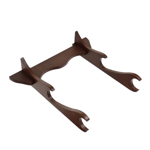 FUNOMOCYA Wooden Flute Display Stand Desktop Decorative Rack for Flutes Piccolos