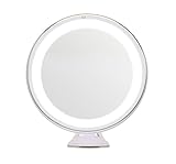 Mirrorvana 8-Inch 5X Magnifying LED Lighted Vanity Makeup Mirror