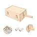 FOMIYES 4pcs Box Wooden Moxibustion Kit Burner Case Portable Moxibustion Apparatus