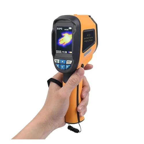 HT-02D Cámara Térmica Infrarroja de Mano 32x32 con Pantalla de 2.4 pulgadas y Rango de Temperatura -20 a 300°C miniatura 6