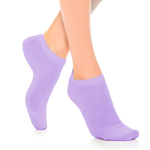 Image of Yuneek Women's Ankle Length Low Cut Cotton Socks Pack Of 3