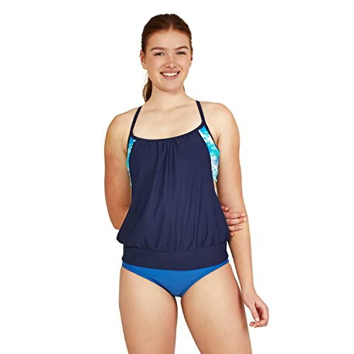Image of Speedo womens Swimsuit Top Tankini Blouson