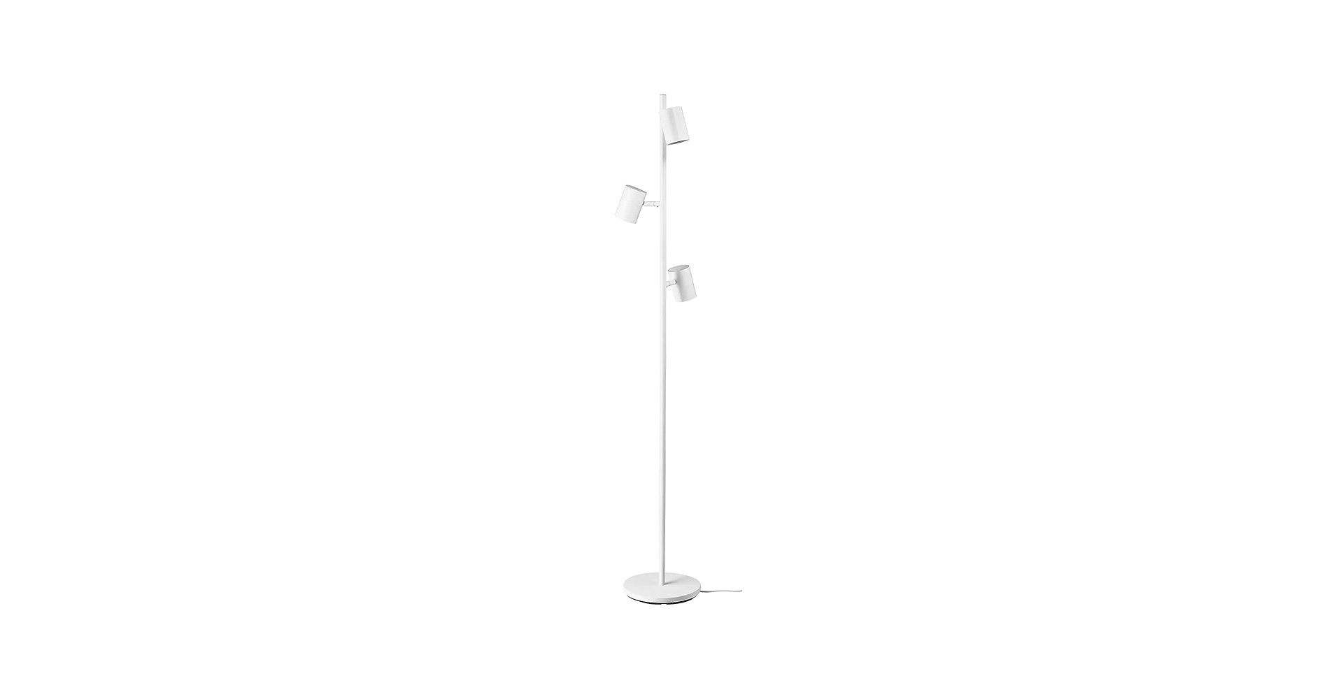 IKEA　ニーモーネ　フロアランプ　3スポット ライト　ブラック　LED電球付き Amazon | IKEA/イケア NYMANE/ニーモーネ：フロアランプ 3