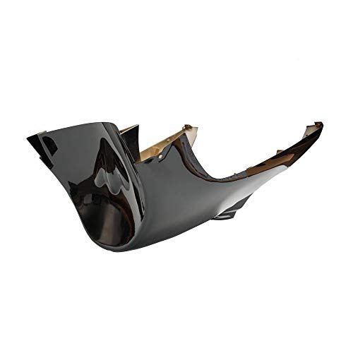carenage-sabot scoot compatible avec mbk 50 nitro 1997+2012-yamaha 50 aerox 1997+2012 noir brillant -p2r-