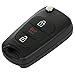 KEYALL 2 Pack 3 buttons Remote Control Car Key Fob 2010-2013 Fit for Kia Soul 1.6L,2010-2013 Fit for Kia Soul 2.0L NYOSEKSAM11ATX