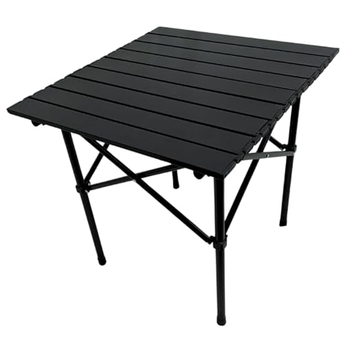 Mesa Camping Dobrável Portátil Aço Praia Acampamento 53x51x50cm Com Bolsa Transporte fácil